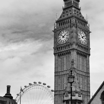 Big Ben tetoválás minta
