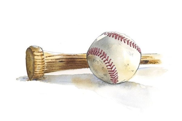 Baseball tetoválás minta