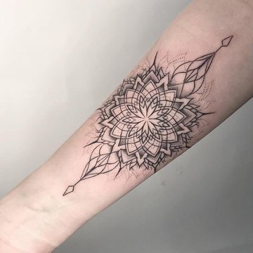 Mandala tetoválási