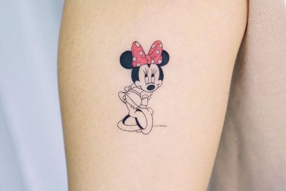 Mickey Mouse tetoválás minták