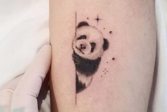 Panda tetoválási