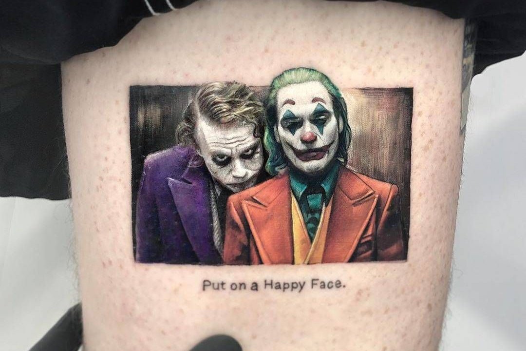 joker tetoválás minták