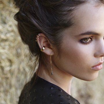 fül piercing helyek
