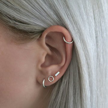 Fülporc piercing