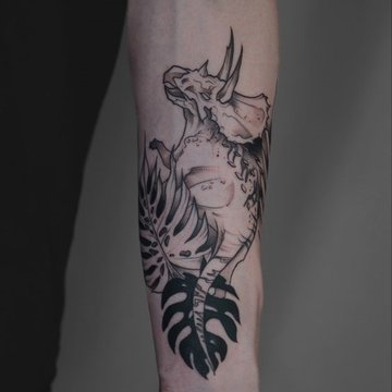 Dino tetoválás minták