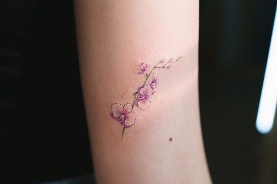 Orchidea tetoválási