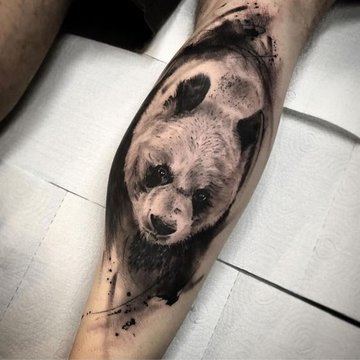 Panda tetoválási