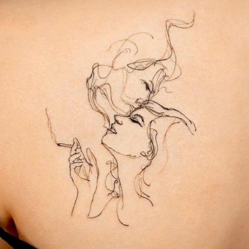 Tetoválás vázlatok linework