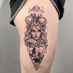 Bak csillagjegy tetoválás