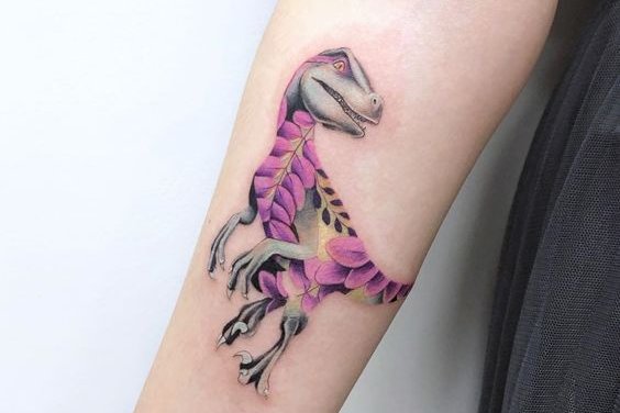 Dino tetoválás minták