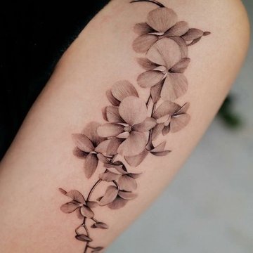 Orchidea tetoválási
