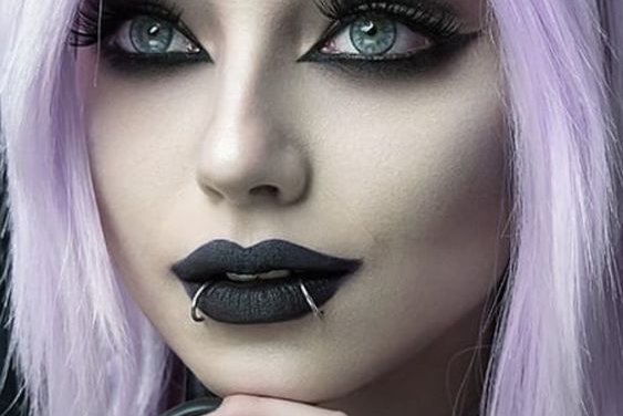 felső ajak piercing