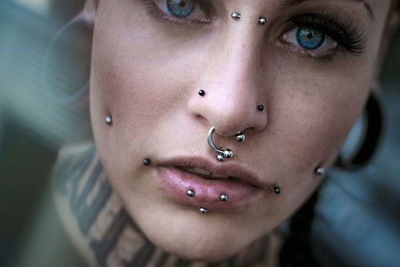 arc piercing fajták