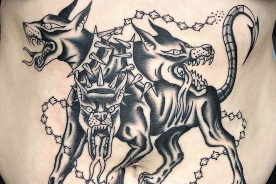 "Cerberus" tetoválási vázlatok