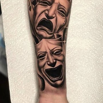 Maszk tetoválás