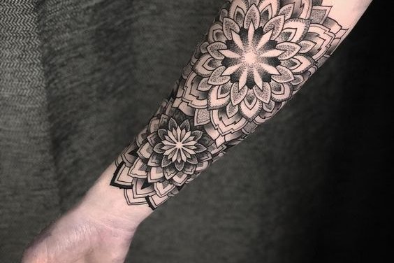 Mandala tetoválási