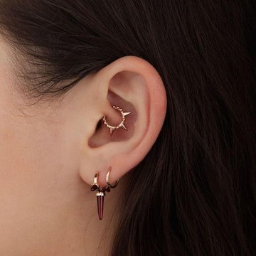 migrén piercing