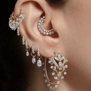migrén piercing