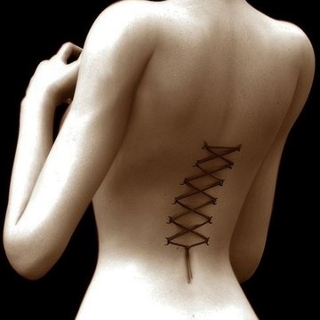 Piercing a háton