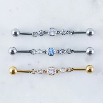 Industrial piercing kezelés