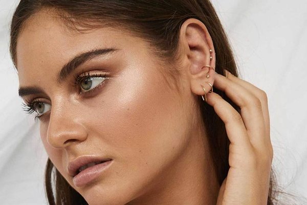 fül piercing helyek