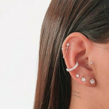 Fülporc piercing