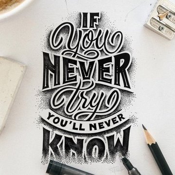 Lettering tetoválás vázlatok