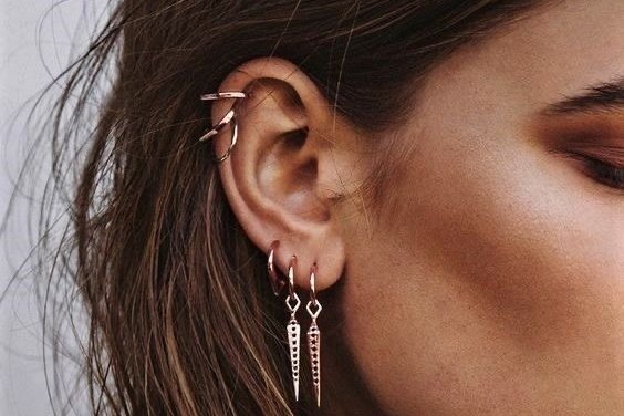 Helix piercing