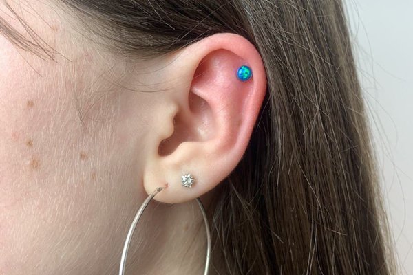 Fülporc piercing