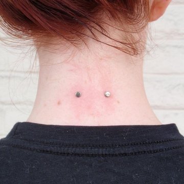 Nyak piercing kezelés
