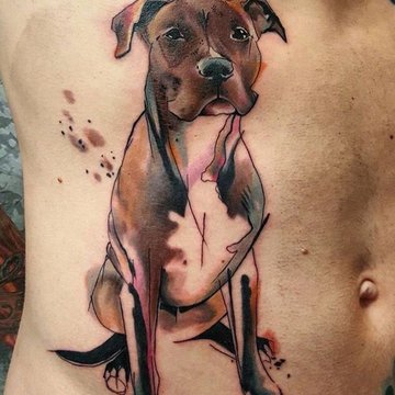 Pitbull tetoválási