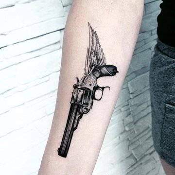 Revolver tetoválási