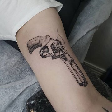 Revolver tetoválási