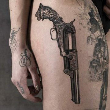 Revolver tetoválási