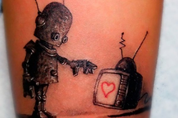 Robot tetoválási