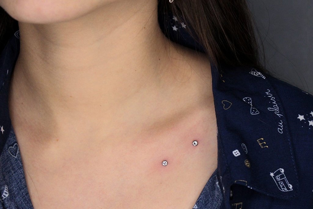 Nyak piercing kezelés