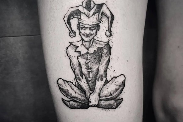"Jester" tetoválási