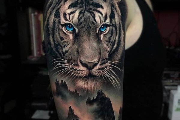 Tigris tetoválási