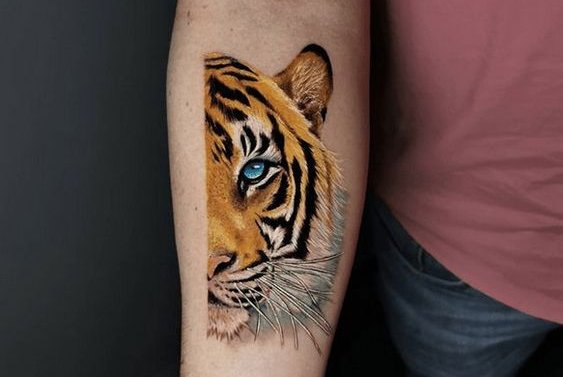 Tigris tetoválási
