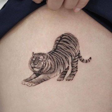 Tigris tetoválási