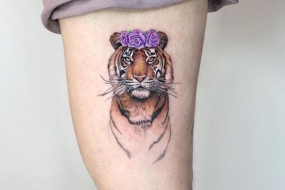 Tigris tetoválási