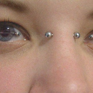 Szem piercing